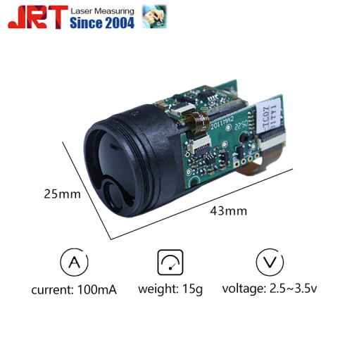 1500 m mini -kikare RangeFinder -lasersensor