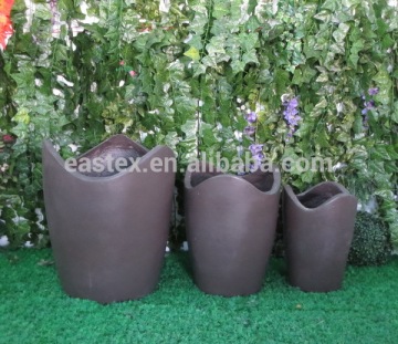 Garden fiberglass flower pot / fiberglass planter / clay flower pot wholesale