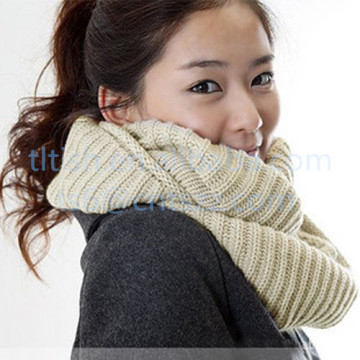 knitted printed shawl girls fashion scarf