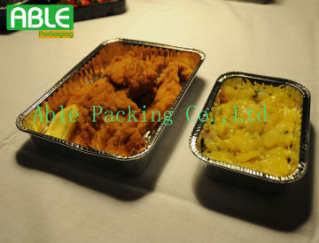 disposable aluminum foil silver plate