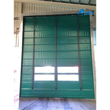 PVC Rapid Rolling Shutter Industry Stacking Door