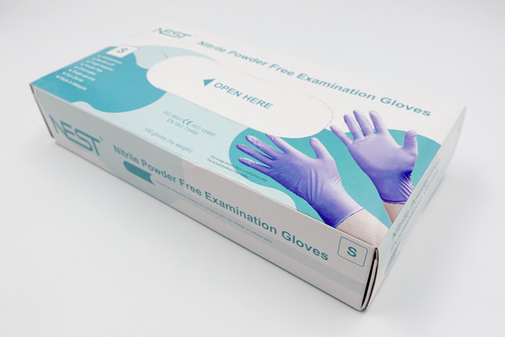 Nitrile Powder Free Examination Gloves