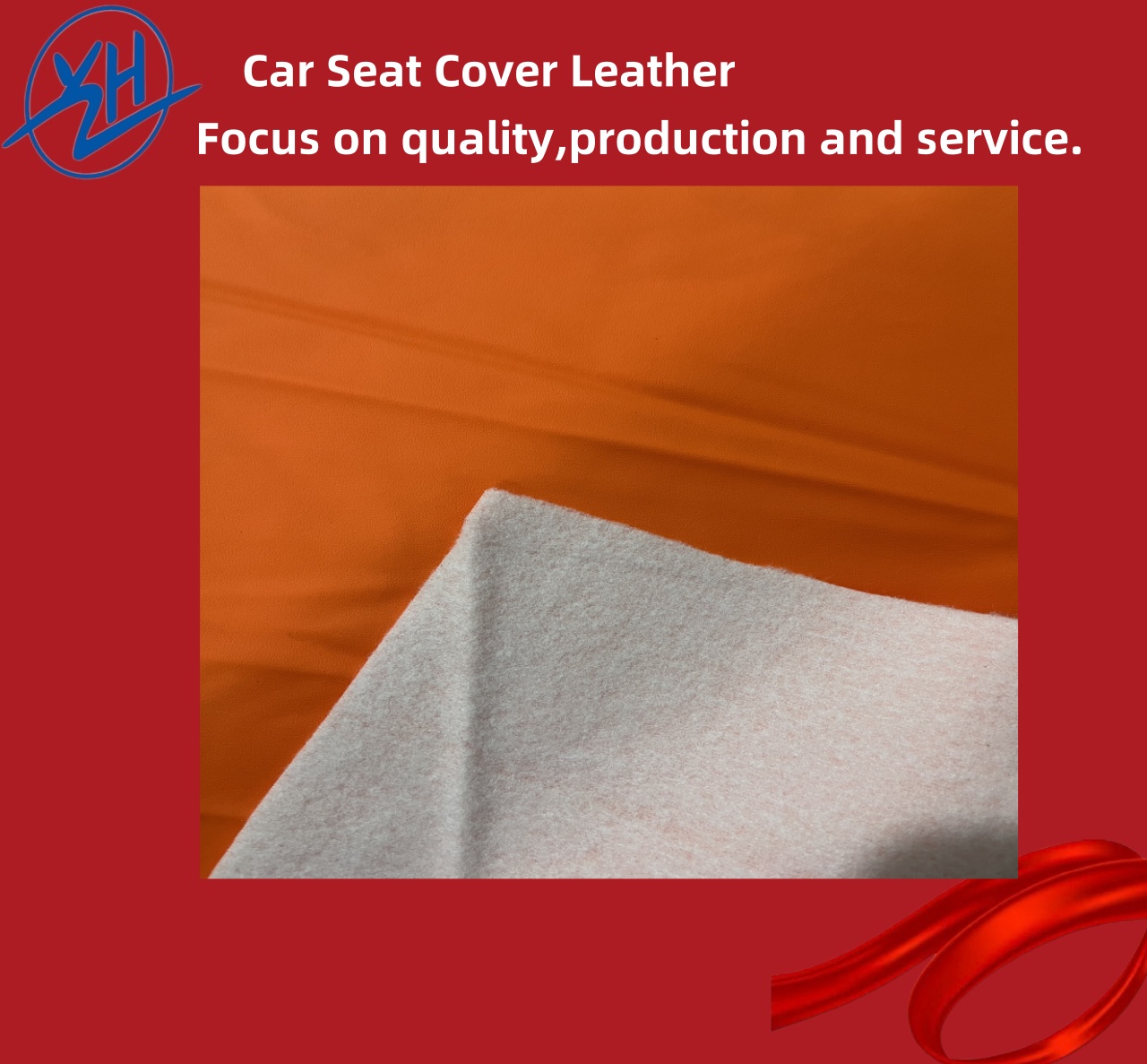 Couro de assento artificial de PVC