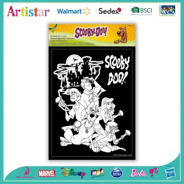 SCOOBY-DOO velvet poster