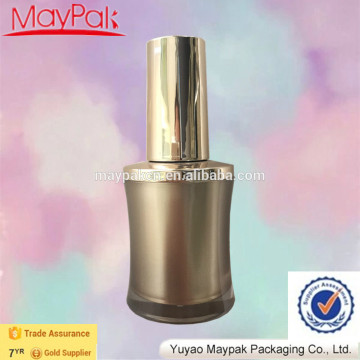 Acrylic nail polish bottle with UV technology,empty nail polish bottle