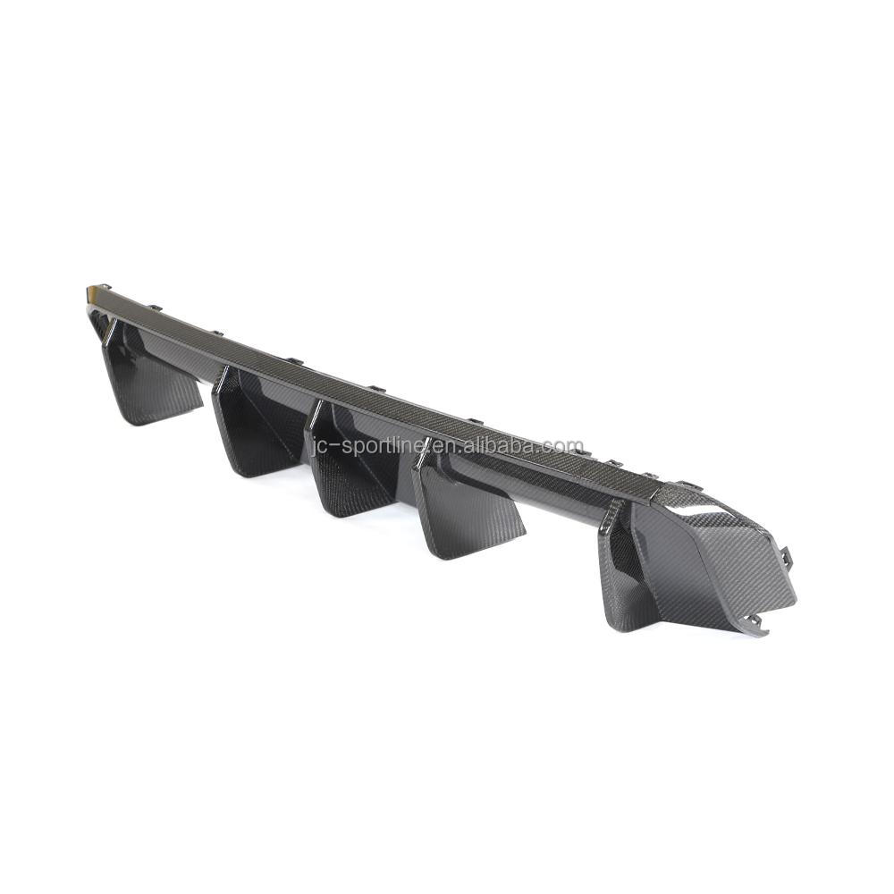 Real Carbon Fiber Rear Bumper Diffuser for BMW G80 M3 G82 G83 M4 2021-2024 Auto Parts