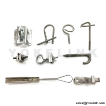 Aerial Drop Hardware Lashing Wire Clamp and Draw Hook