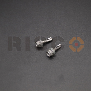 Sekrup Selfdrilling Kepala Hex Stainless Steel Dengan Mesin Cuci