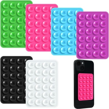 Double-Sided Silicone Suction Pads for Mobile Phones