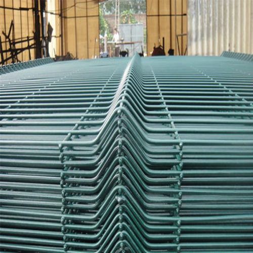 Melengkung Welded Wire Mesh GI dan PVC tergalvani atau elektrik