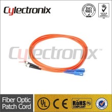 ST-SC mm duplex fiber optic patch cord