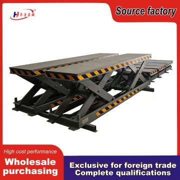 Fixed Hydraulic Double Span Lifting Platform