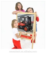 New design rough terrain forklift /linde forklift wheel/wheel loader forklift