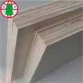 Veneer faced commercial plywood