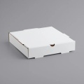 Customizable White Corrugated Pizza Box for Branding