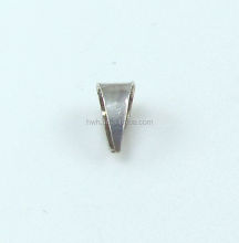 Silver Necklace Pendant Bail Connector H638