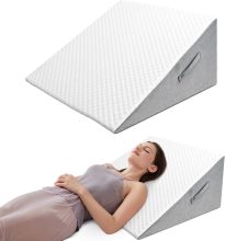 12 Inch Elevated Bed Wedge Pillow for Sleep and Acid Reflux Relief