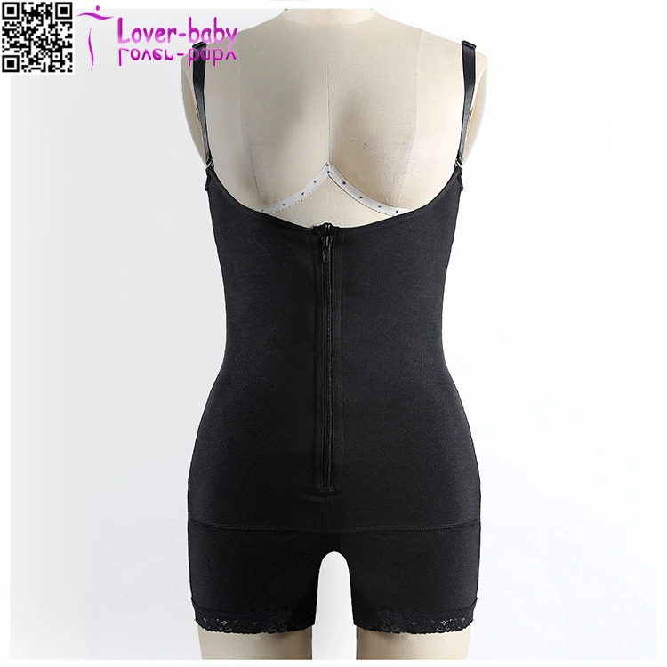 Lace Control Hiphugger Braless Latex Body Shaper L81187