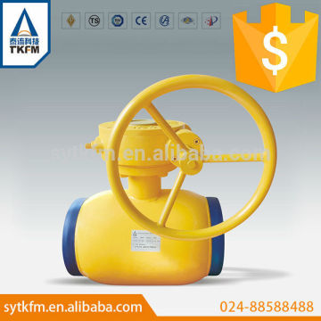 TKFM city gas station pipline use gas valves lockout,high pressure ball valve