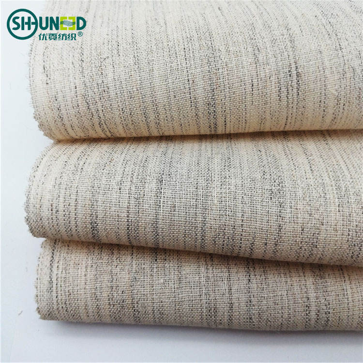 High Quality Hair Interlining Canvas Fabric for Overcoat Uniform