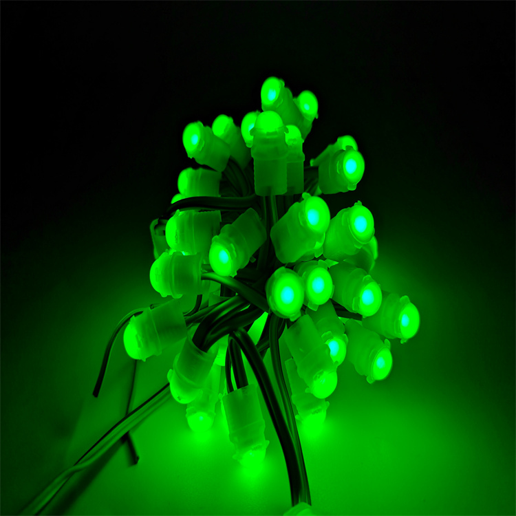 Single Color LED Pixel Light  DC12V  9MM 0.2W  Advertising Signage Board light LED manufactur