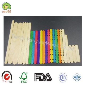 wholesale round long wooden customized colored craft stick