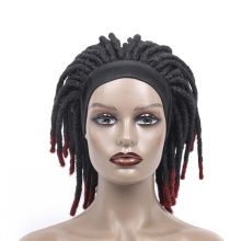 Synthetic None Lace Wigs Faux locs Dreadlock Dreads Braiding Crochet Hair Wig African Wig