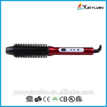 2015 newest arrival China wholesale price ceramic barrel electric hair styling brush