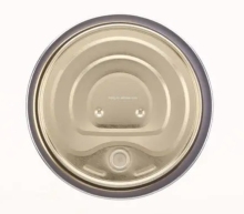 Food grade tinplate easy to open lid