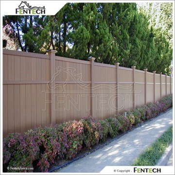 High Quality Tan Color Privacy Fence Garden Privacy Fence