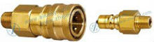 Medium-Pressure male thread Hydraulic Quick Coupler (ISO7241-1B)