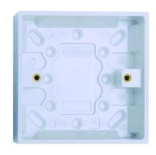 25mm 1 Gang Pattress Box, Without E