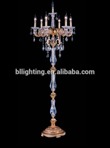 Floor standing chandelier crystal chandelier floor lamp