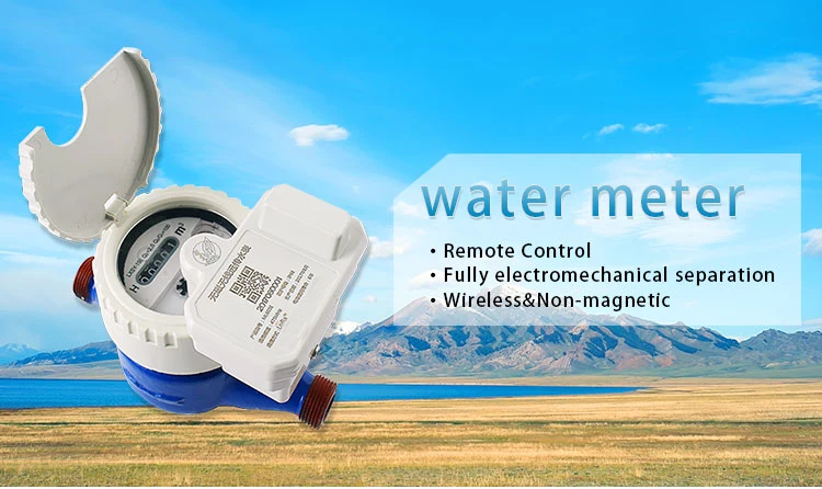 Lorawan Wireless Smart Cold Water Flow Metter 868 MHz 915 MHz