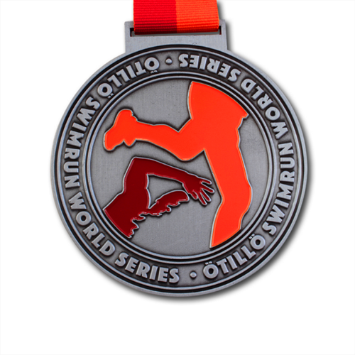 Anpassad World Series Swimrun Medal