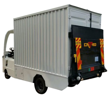 Four-wheel Fence Type Battery Carrier