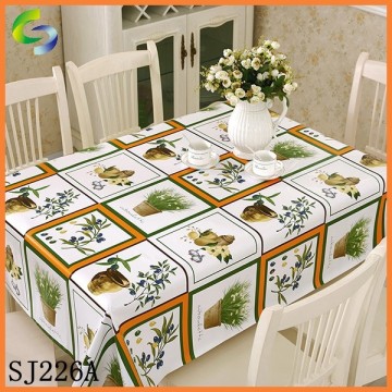 Factory price new design vinyl lace tablecloth roll