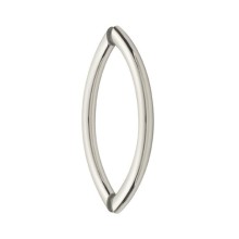 Tubular Crescent Back-to-Back Shower Door Handle