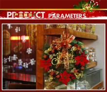 high quality Christmas wreaths 30cm 40cm 50cm high quality artificial pine wreaths