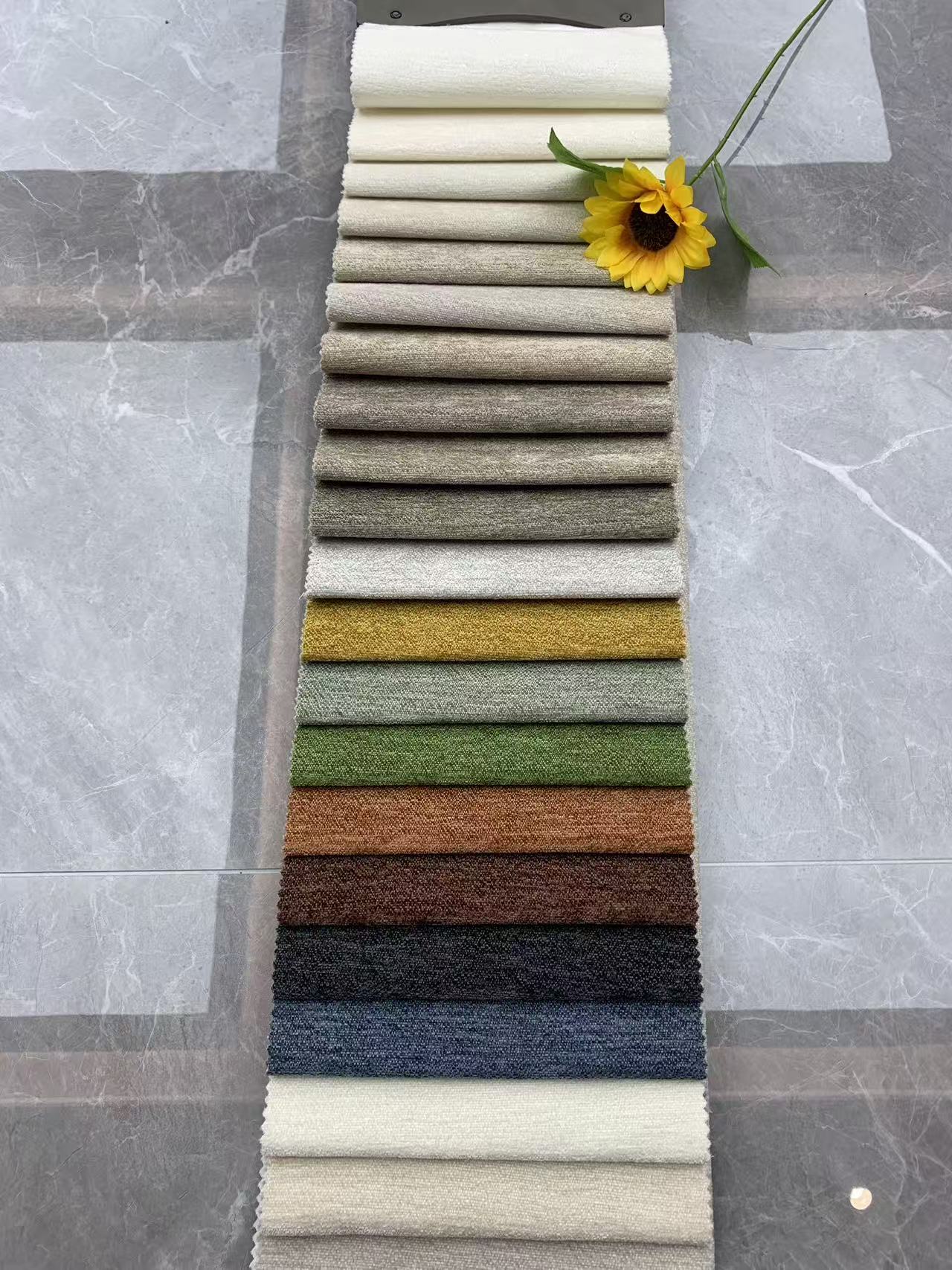Tela de tapicería de chenilla Chenille Upholstery Fabric