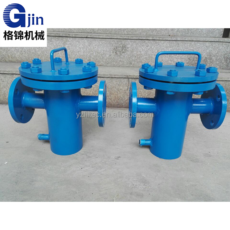 Stainless Steel T Type Strainer Basket Filter Vertical Basket Screen