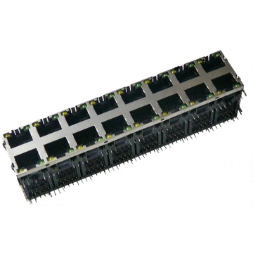 RJ45 modulaire aansluiting 8p8c-connector