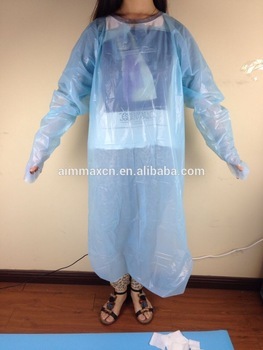 Surgical disposable protective gowns waterproof