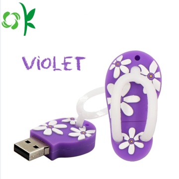 Beach Flip-flop Collection Silicone USB Flash Drive Cover