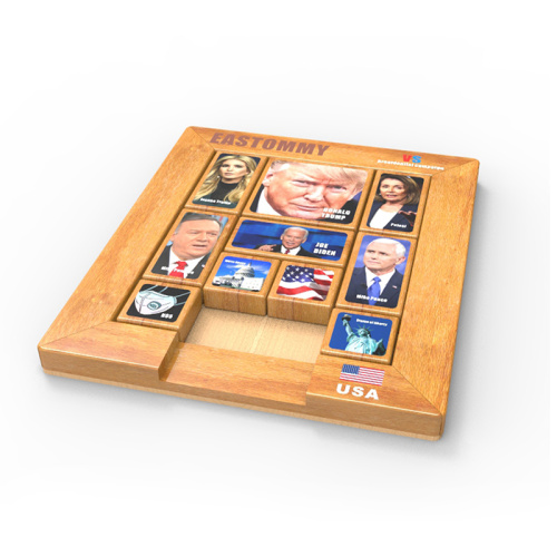 Child Intelligence Jigsaw gioco di corse presidenziali