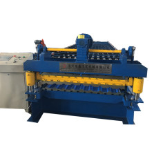 double layer trapezoid roof sheet making machine