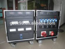 power distro flight case /12U amp rack case