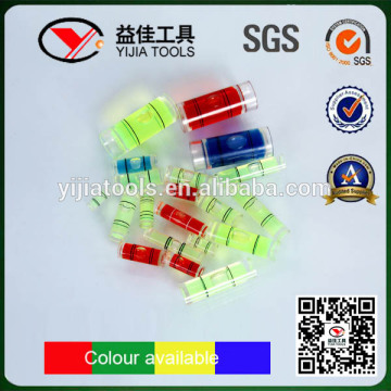 high precision plastic cylinder level bubble vial spirit level vial