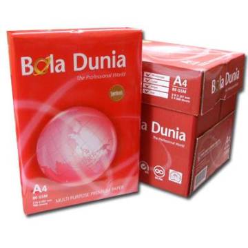 Bola Dunia A4 80gsm Multi Purpose Premium Paper