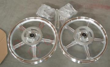 Motorcycle alloy wheel rims